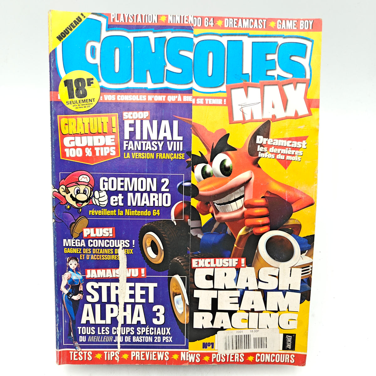 CONSOLE MAX NUMERO 1 - MAGAZINE JEUX VIDEO