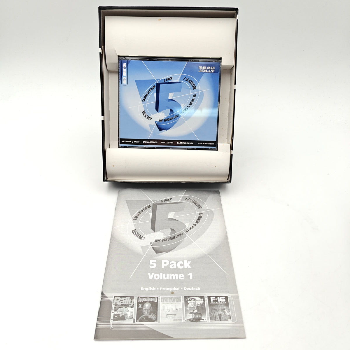 5 PACK CARMAGEDON - EARTHWORM JIM - PC BIG BOX