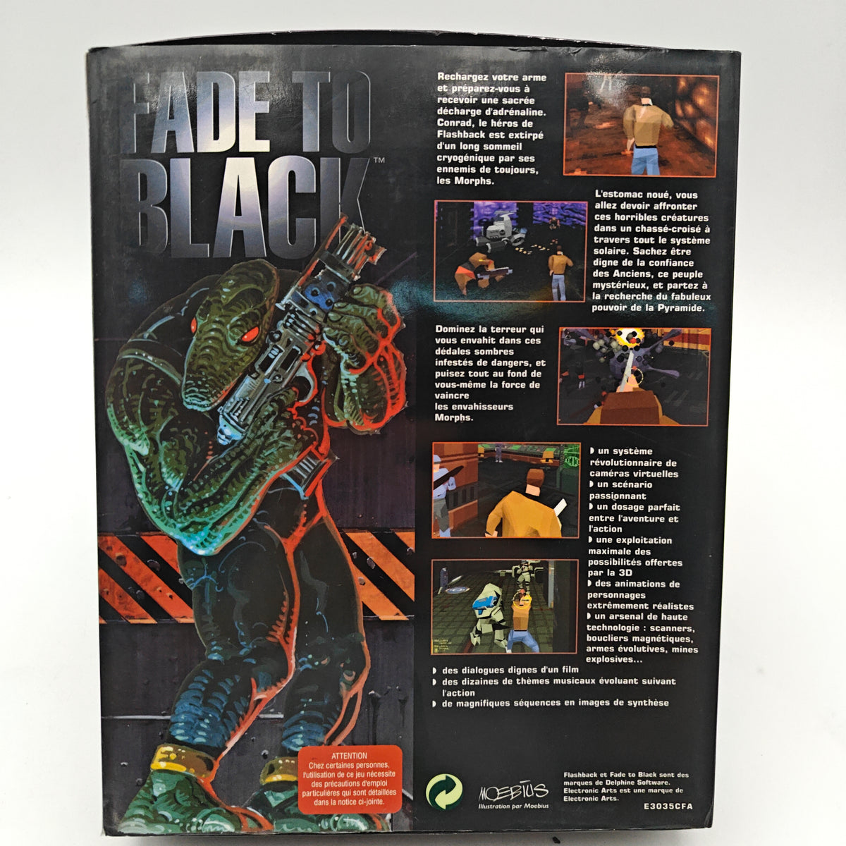 FADE TO BLACK - PC BIG BOX
