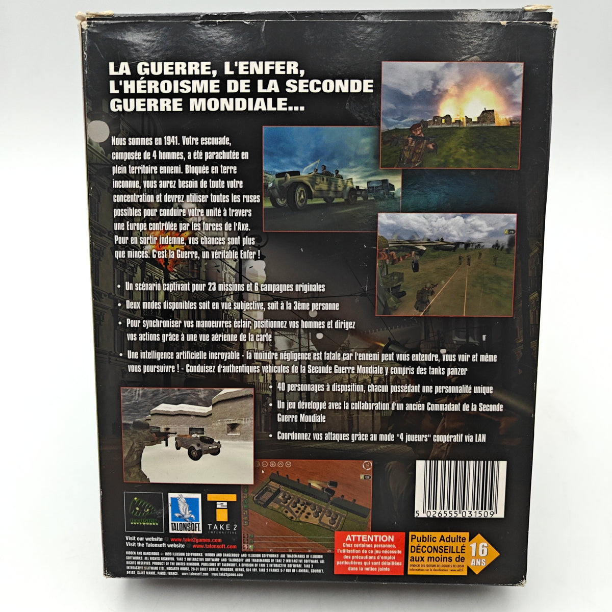 HIDDEN & DANGEROUS - PC BIG BOX