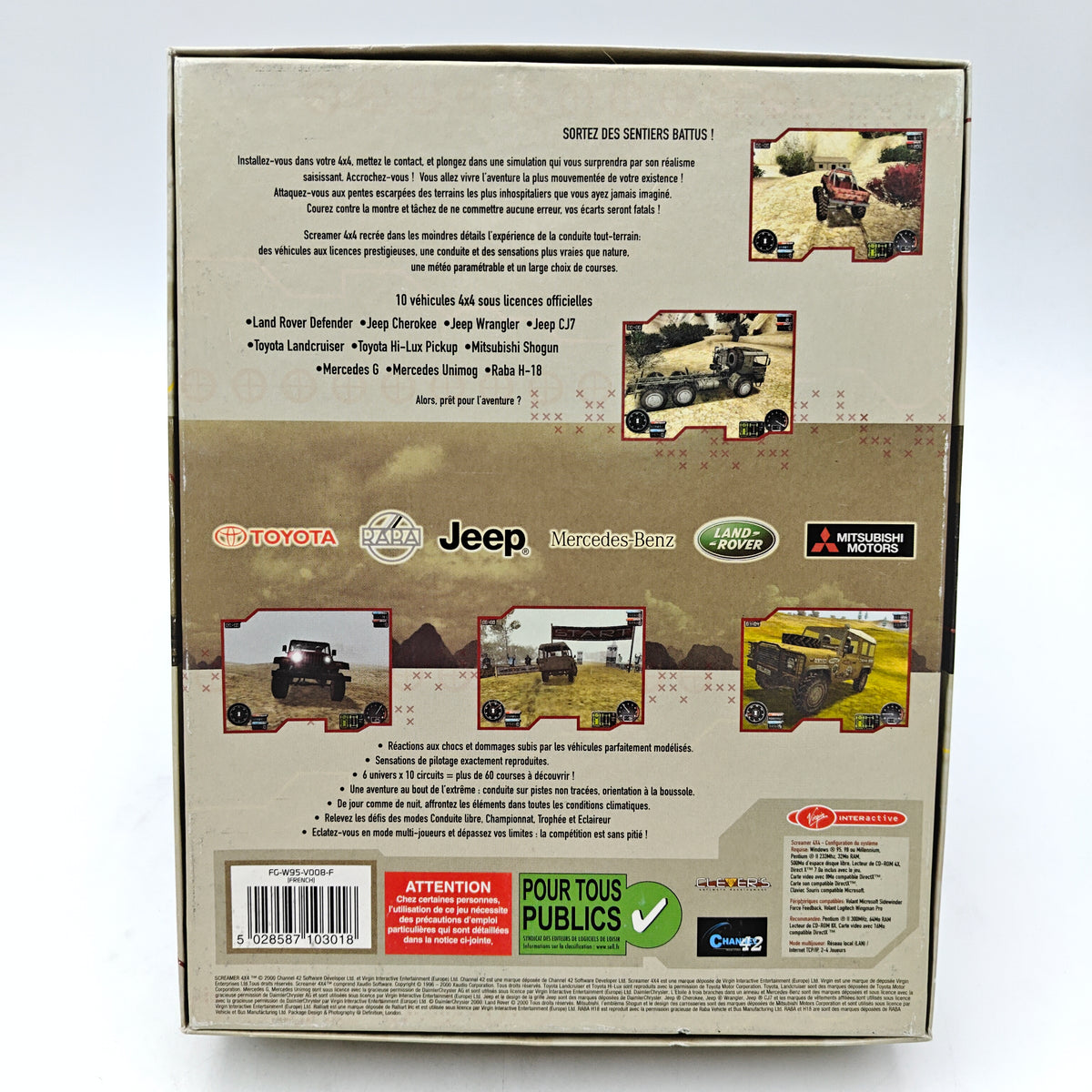 SCREAMER 4X4 - PC BIG BOX