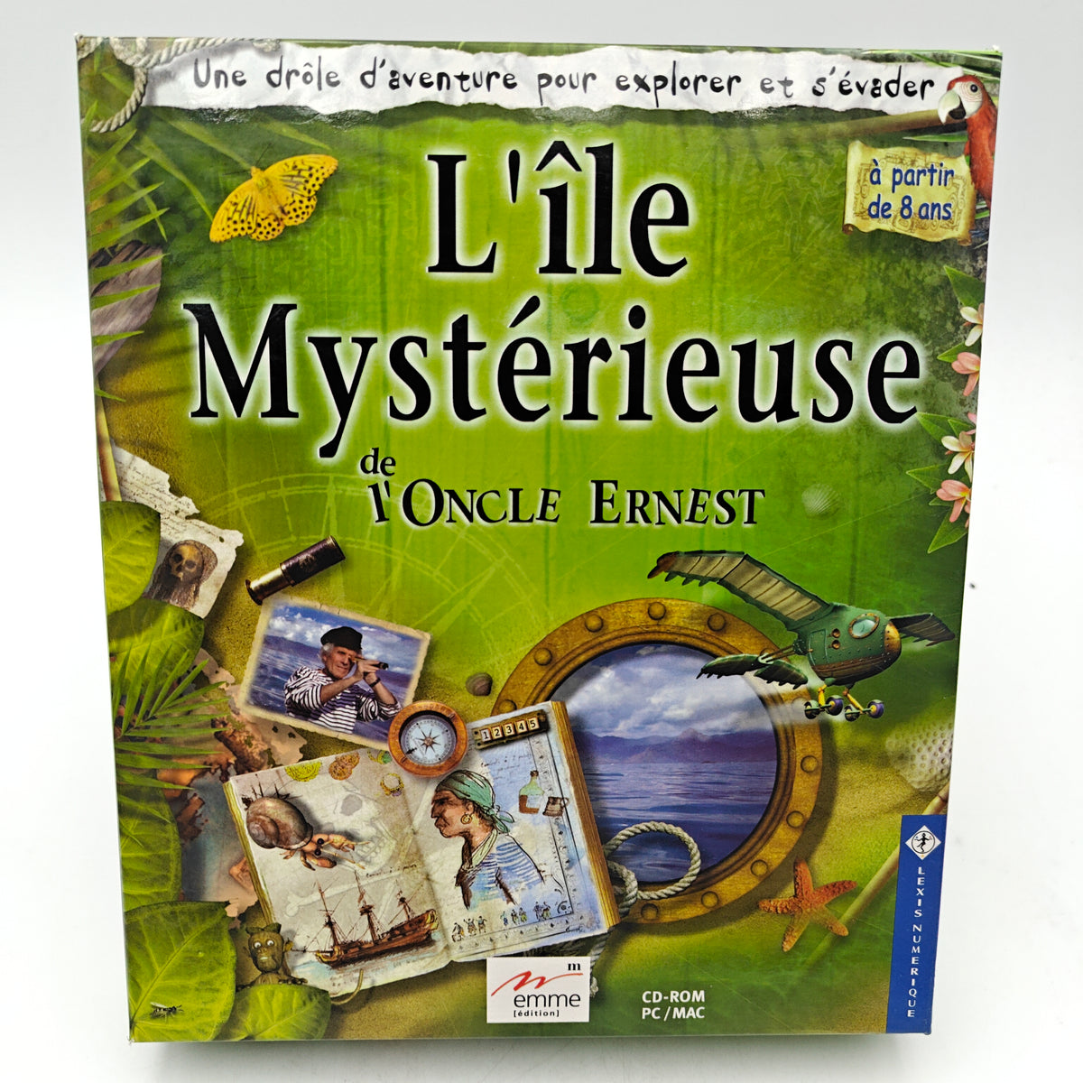L'ÎLE MYSTÉRIEUSE DE L'ONCLE ERNEST - PC BIG BOX