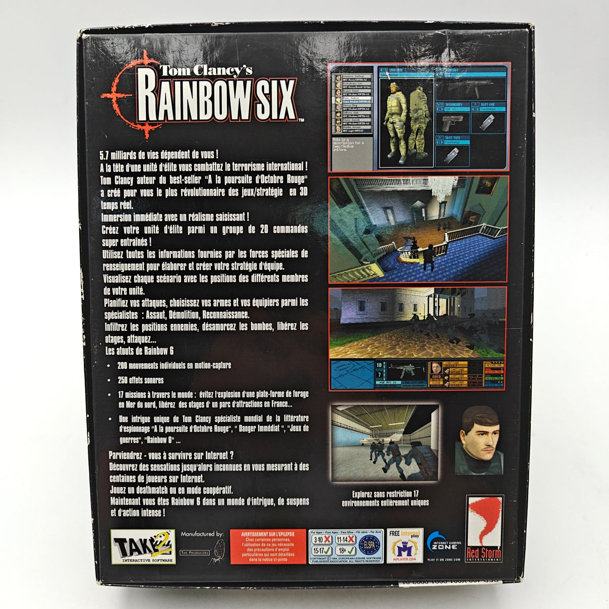 TOM CLANCY'S RAINBOW SIX - PC BIG BOX