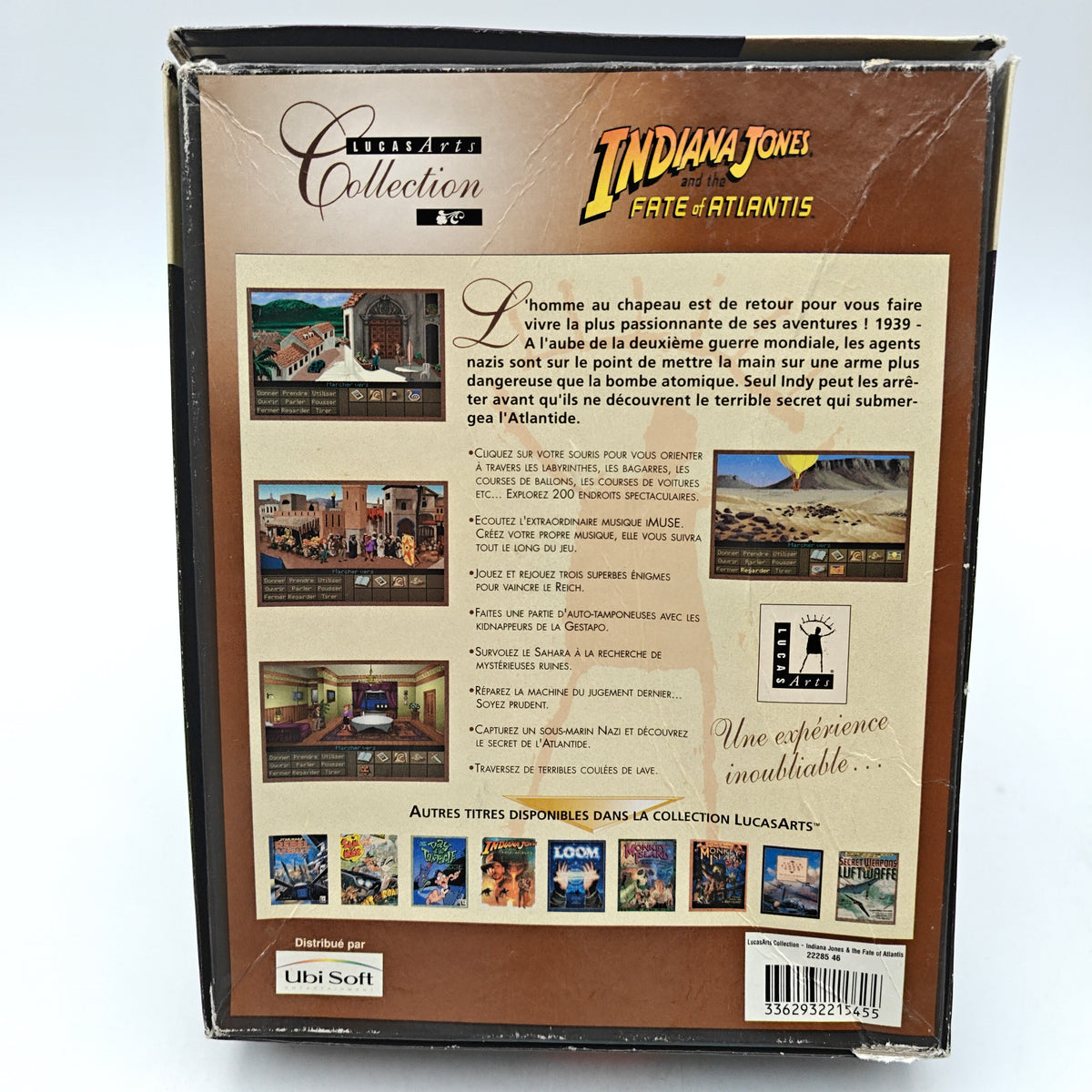 INDIANA JONES AND THE FADE OF ATLANTIS - PC BIG BOX