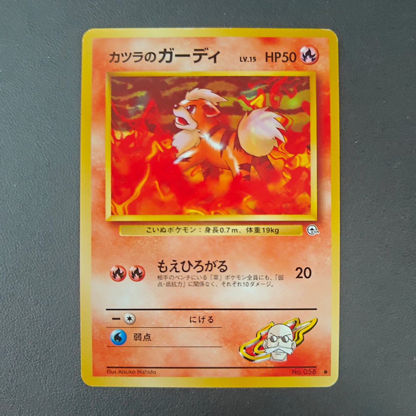 BLAINE'S GROWLITHE (G2 058)