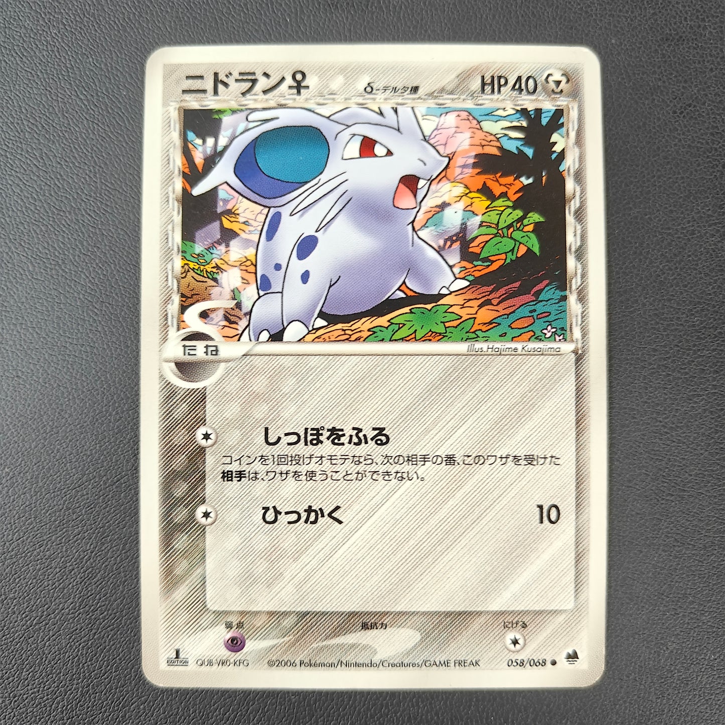NIDORAN DELTA SPECIES (PCG9 058)
