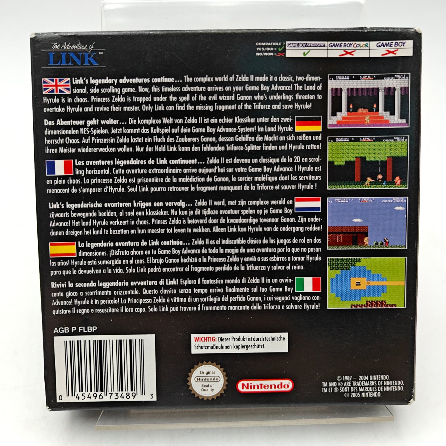 ZELDA II: THE ADVENTURE OF LINK (NES CLASSICS - GBA) - GAMEBOY ADVANCE