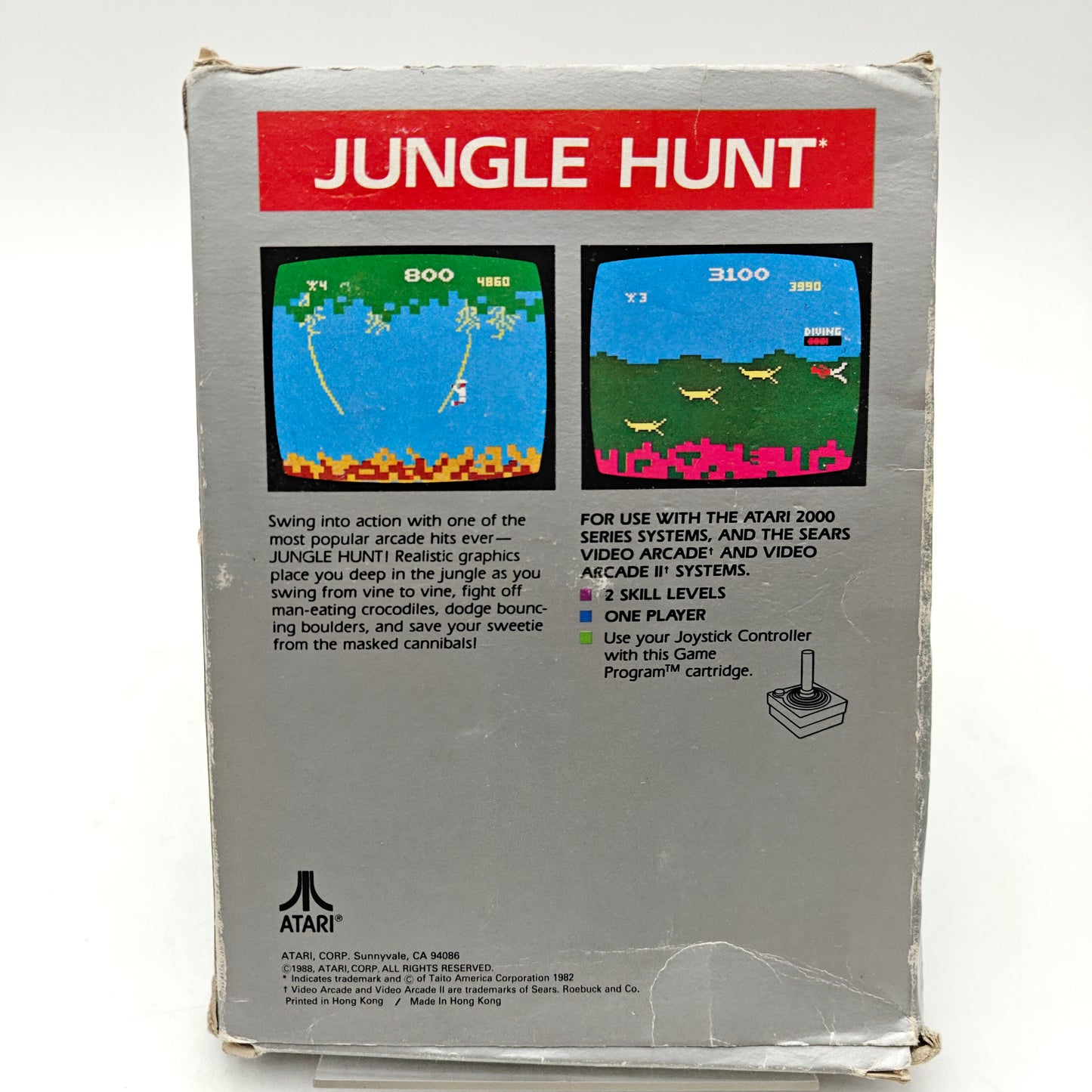 JUNGLE HUNT - ATARI 2600