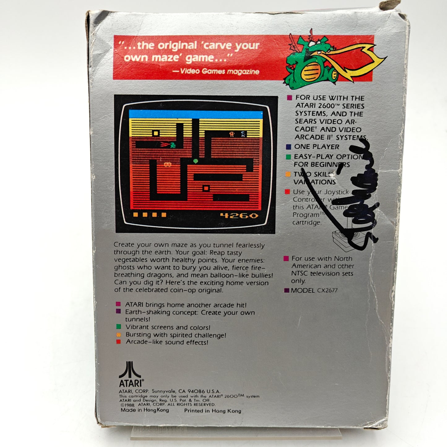 DIG DUG - ATARI 2600