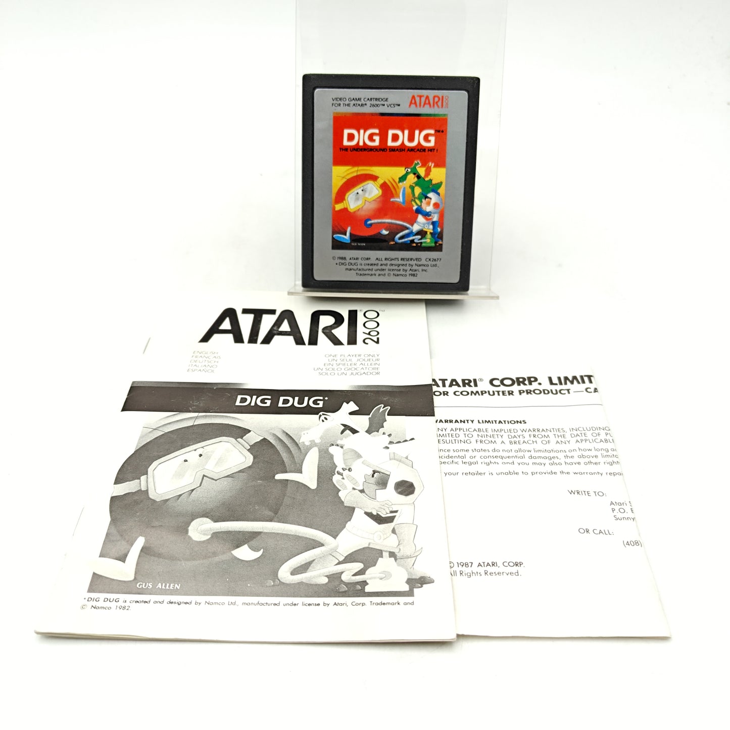 DIG DUG - ATARI 2600