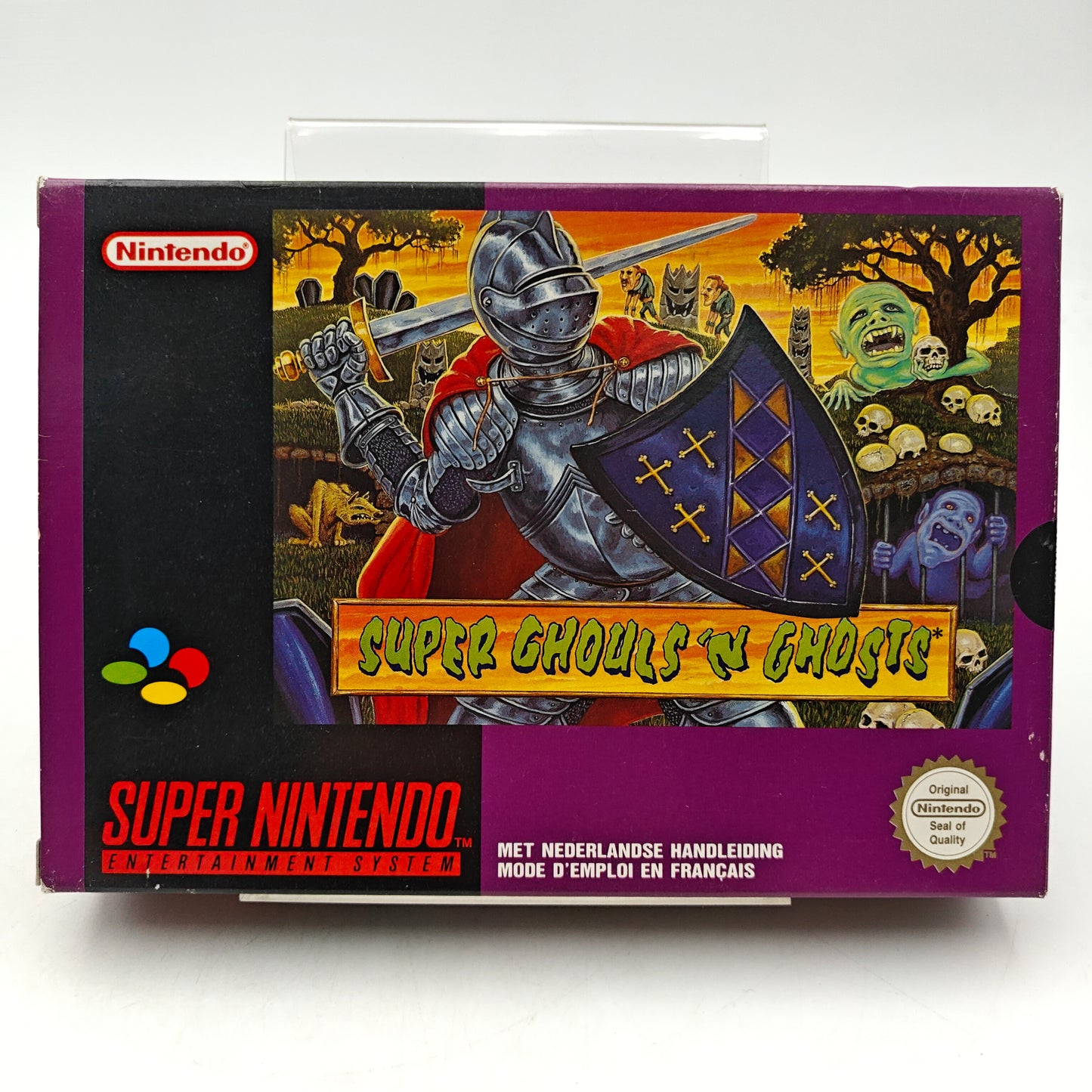 SUPER GHOULS'N GHOSTS - SUPER NINTENDO