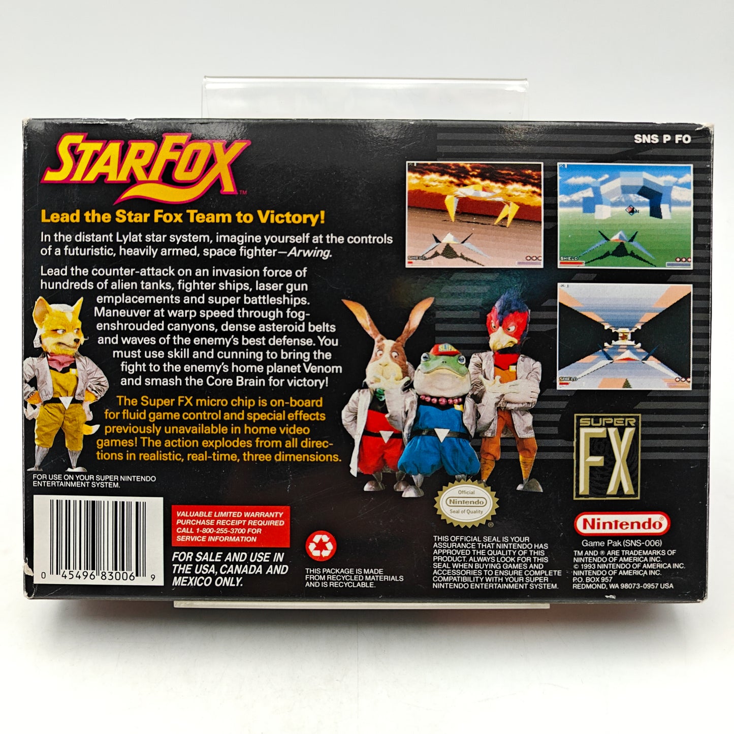 STARFOX - SUPER NINTENDO