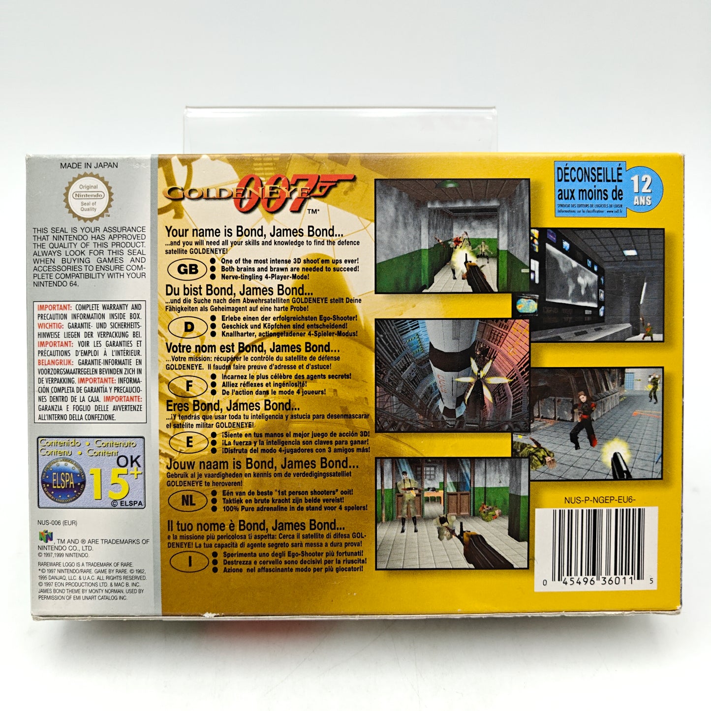 GOLDENEYE 007 - NINTENDO 64