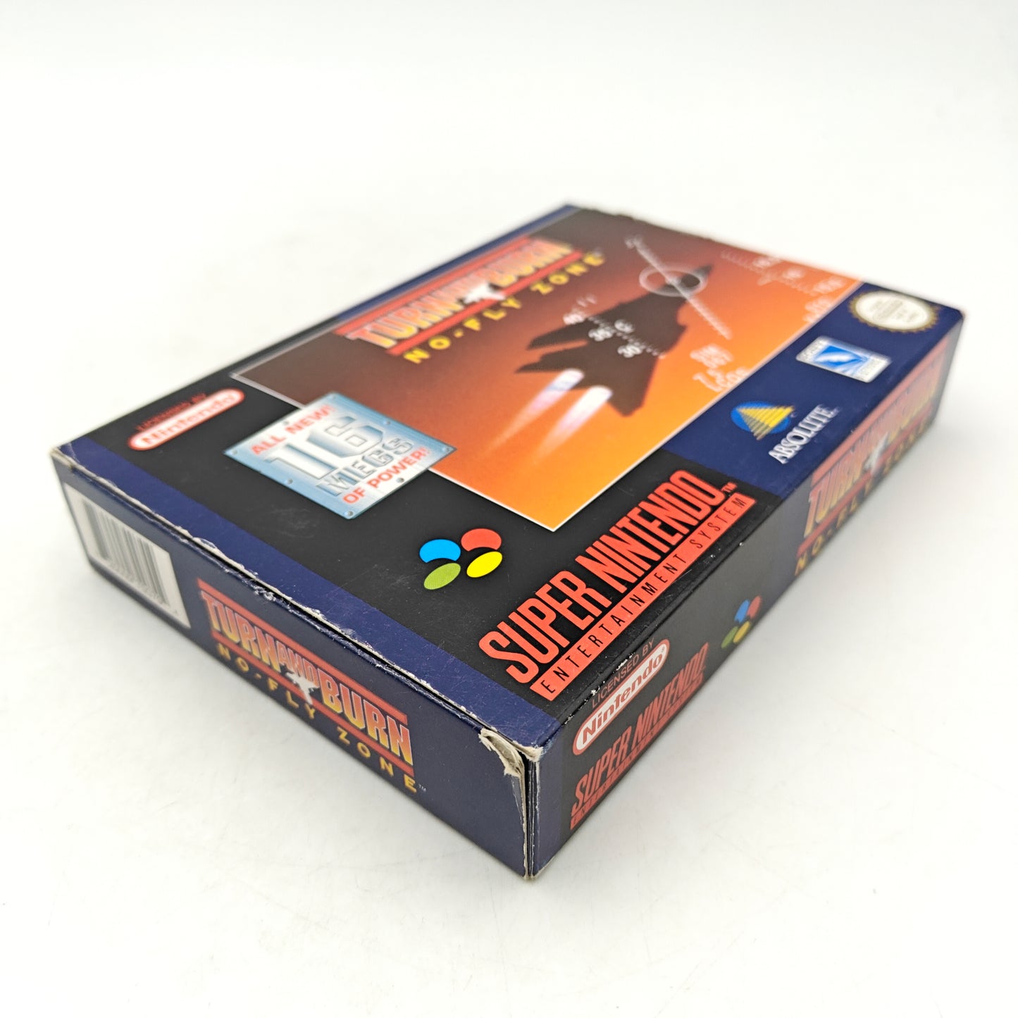 TURN AND BURN: NO-FLY ZONE - SUPER NINTENDO