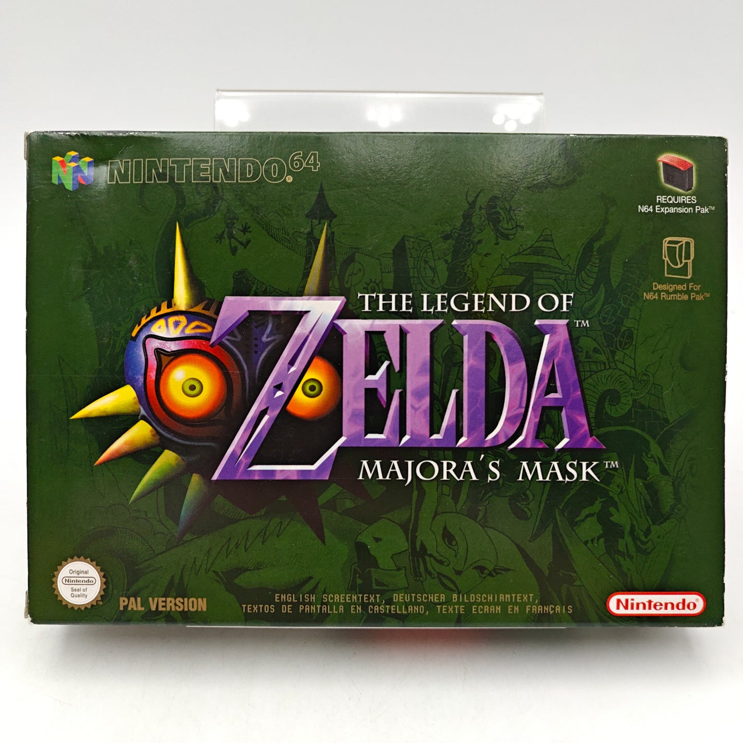 THE LEGEND OF ZELDA: MAJORA'S MASK - NINTENDO 64
