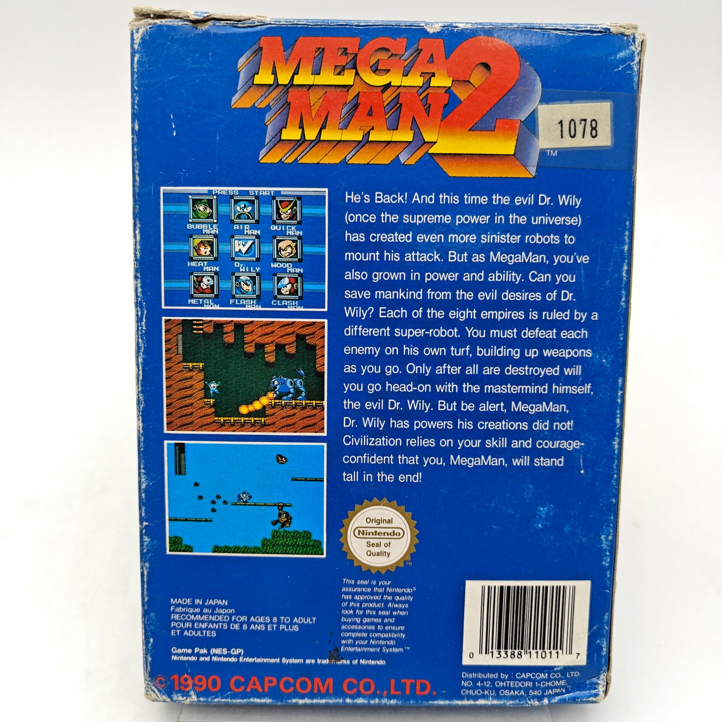 MEGA MAN 2 - NINTENDO ENTERTAINMENT SYSTEM