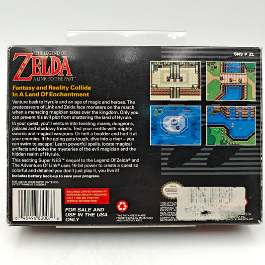 THE LEGEND OF ZELDA: A LINK TO THE PAST - SUPER NINTENDO