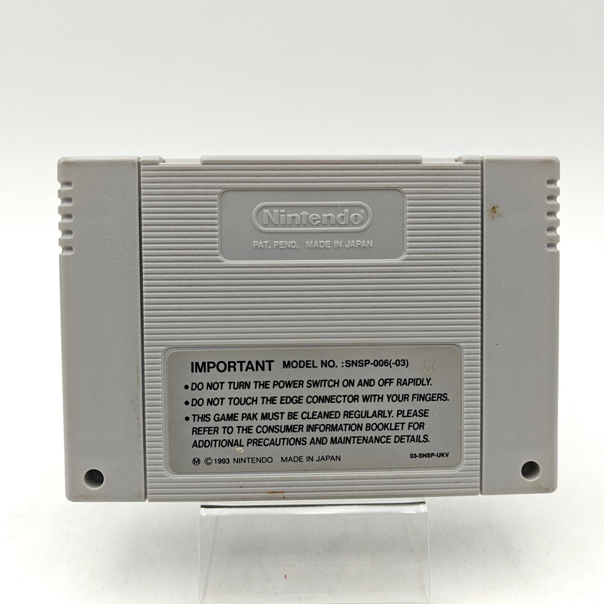 STUNT RACE FX - SUPER NINTENDO