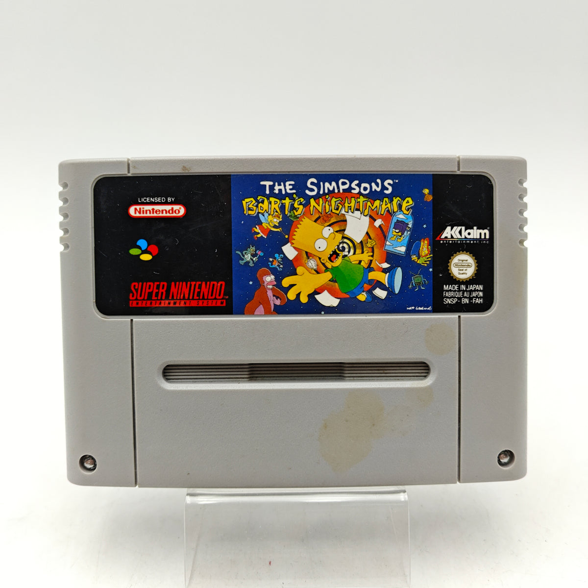 THE SIMPSONS BART'S NIGHTMARE - SUPER NINTENDO
