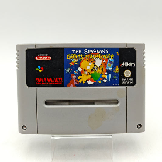 THE SIMPSONS BART'S NIGHTMARE - SUPER NINTENDO