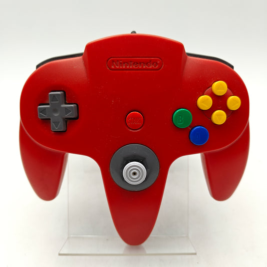 MANETTE NINTENDO 64 ROUGE