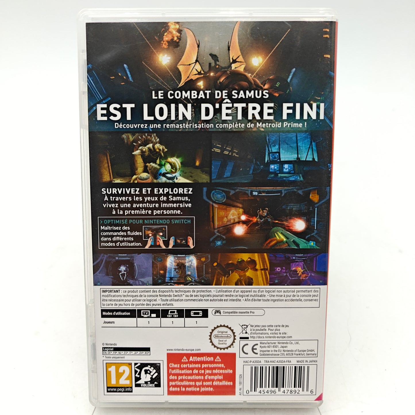 METROID PRIME REMASTER - SWITCH