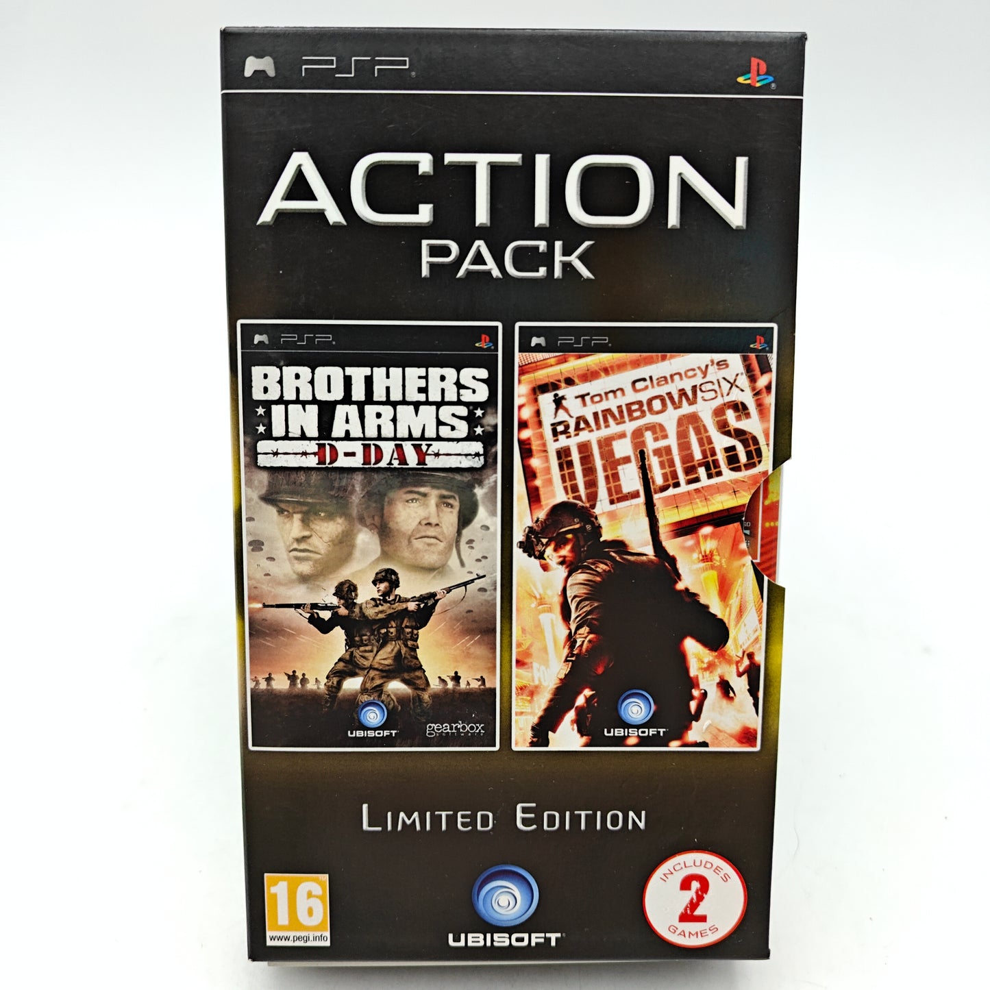 ACTION PACK BROTHER IN ARMS + RAINBOW SIX VEGAS - PLAYSTATION PORTABLE