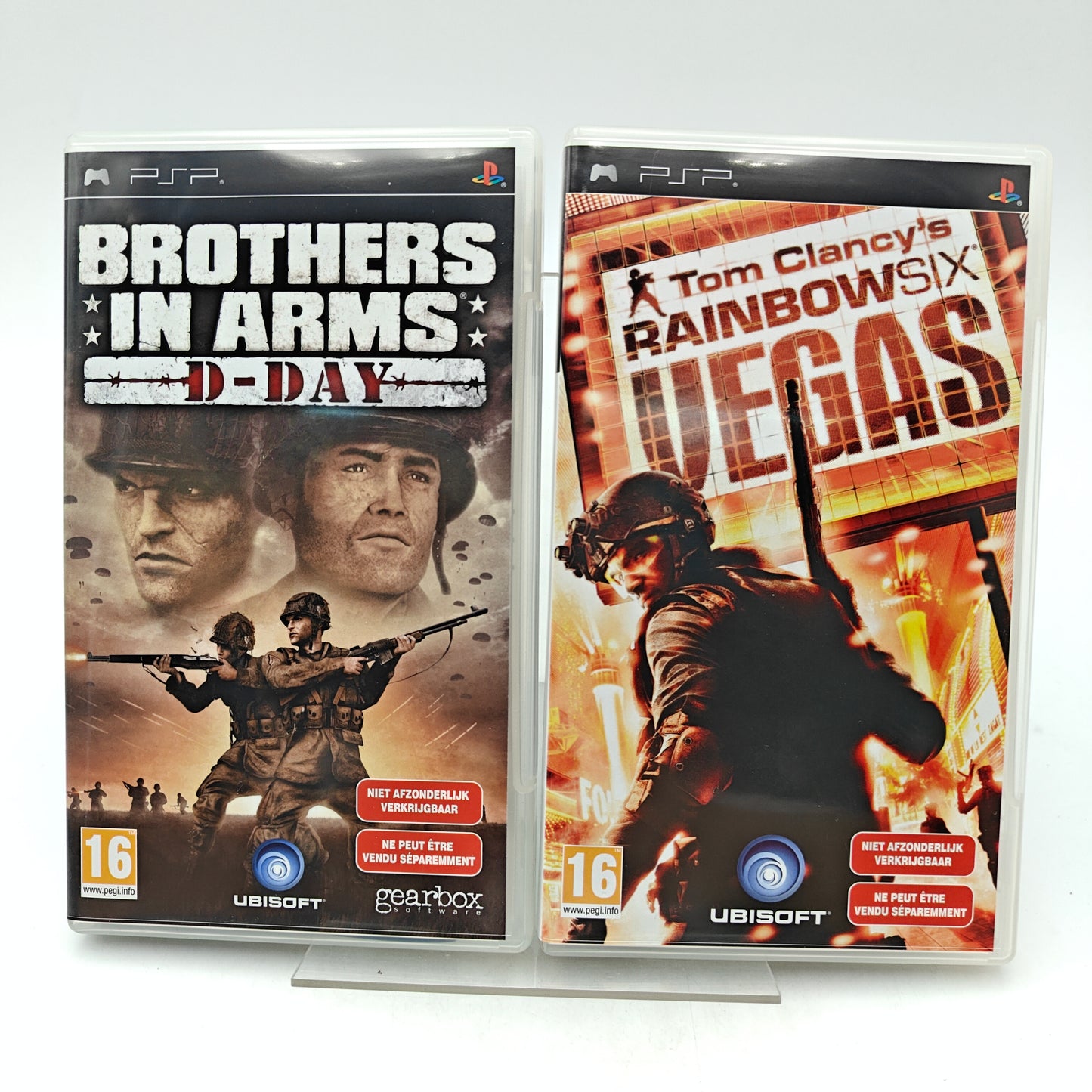 ACTION PACK BROTHER IN ARMS + RAINBOW SIX VEGAS - PLAYSTATION PORTABLE