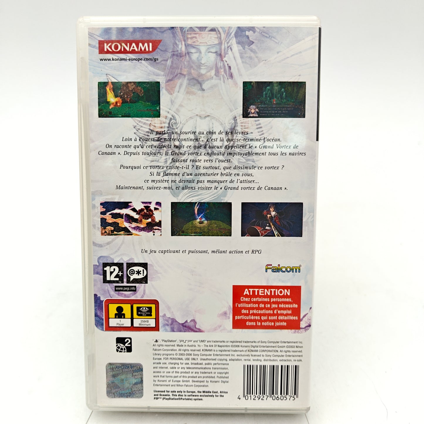 YS : THE ARK OF NAPISHTIM - PLAYSTATION PORTABLE