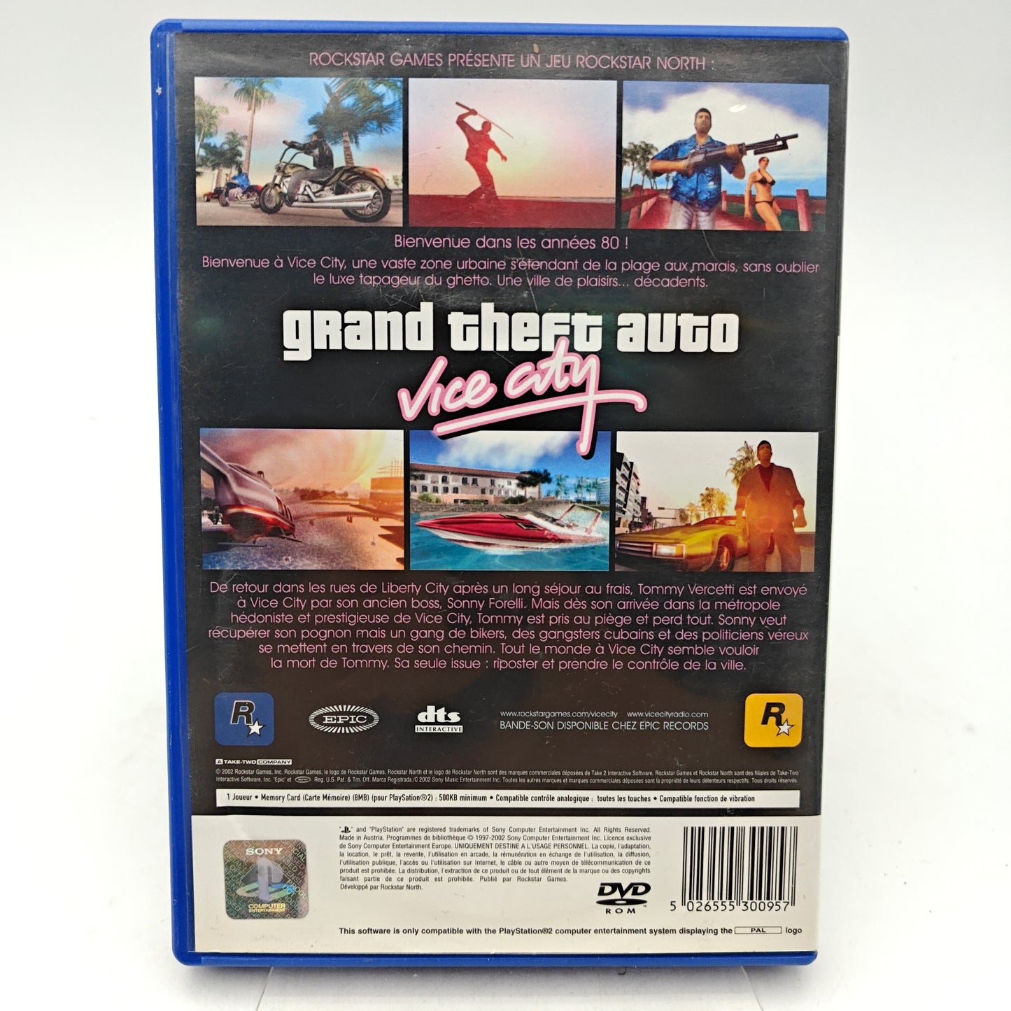 GRAND THEFT AUTO : VICE CITY - PLAYSTATION 2