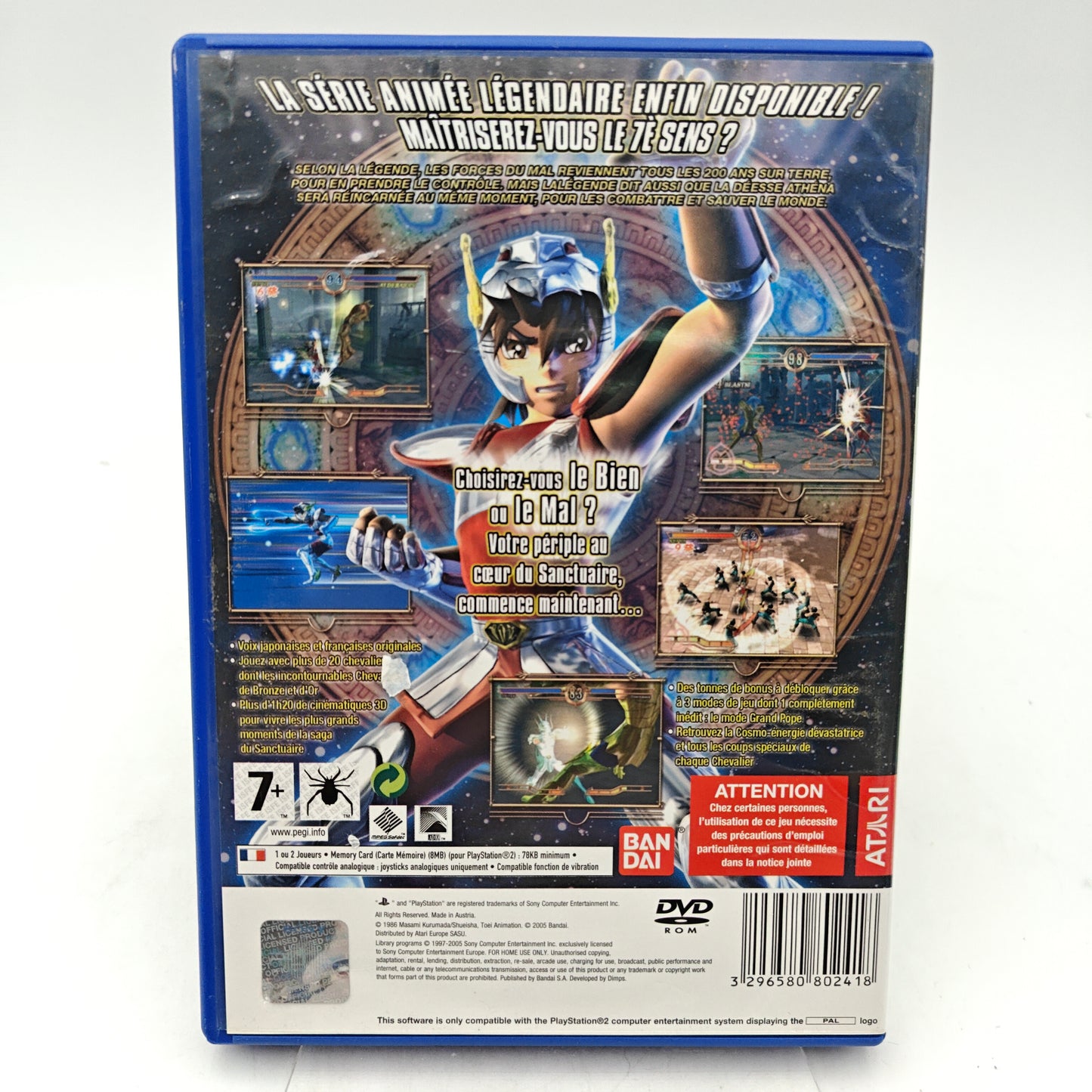 SAINT SEIYA : LE SANCTUAIRE - PLAYSTATION 2