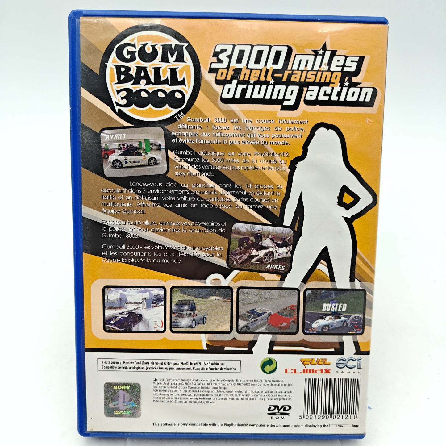 GUMBALL 3000 - PLAYSTATION 2