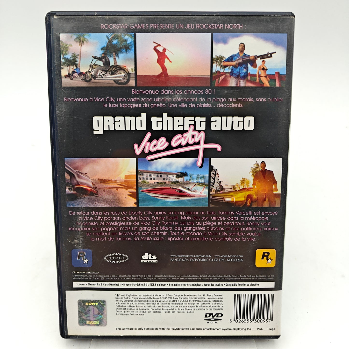 GRAND THEFT AUTO : VICE CITY - PLAYSTATION 2