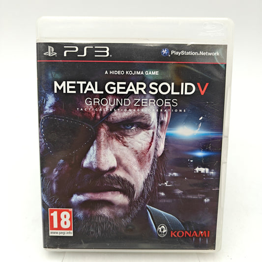 METAL GEAR SOLID V : GROUND ZEROES - PLAYSTATION 3