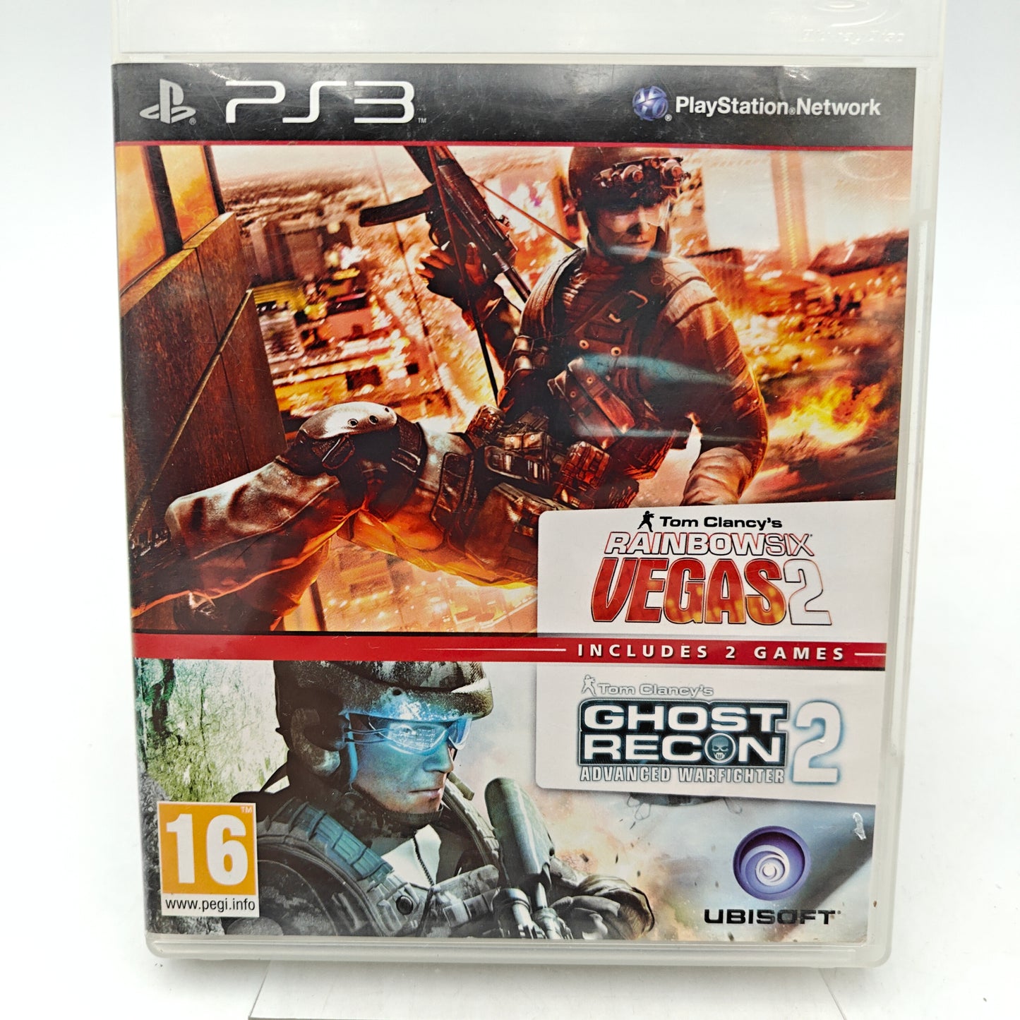 RAINBOW SIX : VEGAS 2 + GHOST RECON ADVANCE WARFIGHTER 2 - PLAYSTATION 3