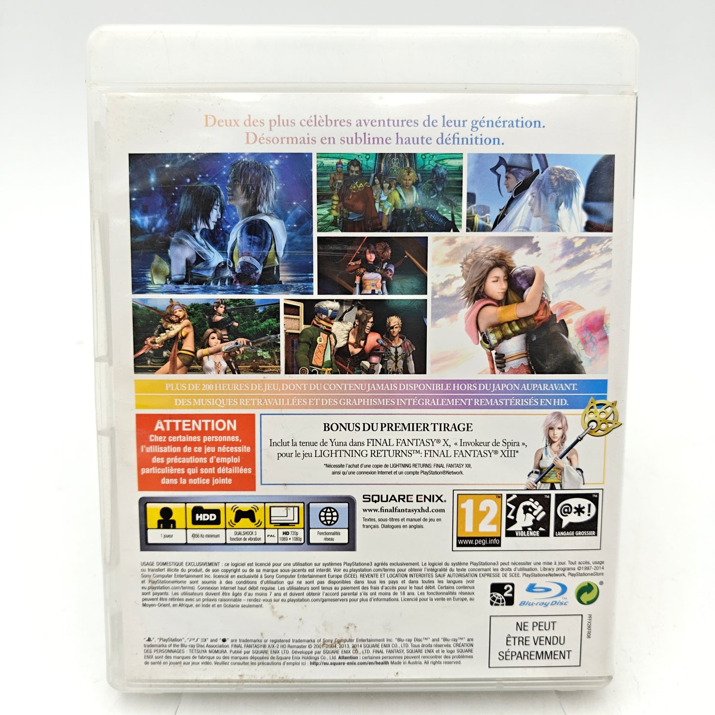 FINAL FANTASY X/X-2 HD REMASTER - PLAYSTATION 3