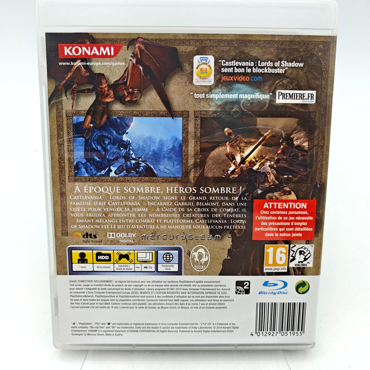 CASTLEVANIA : LORDS OF SHADOW - PLAYSTATION 3