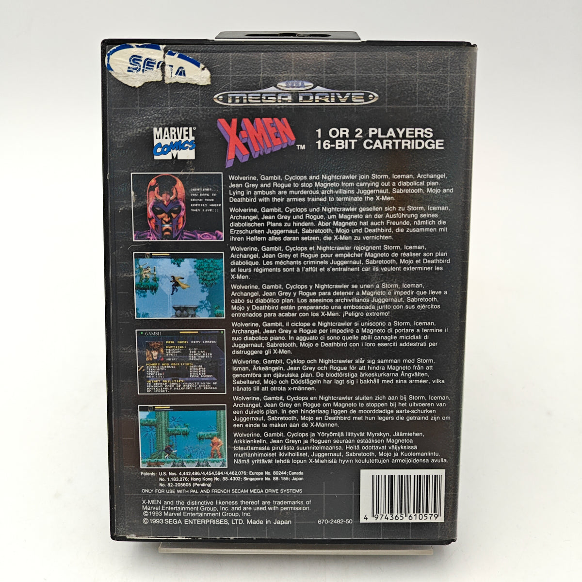 X-MEN - MEGA DRIVE