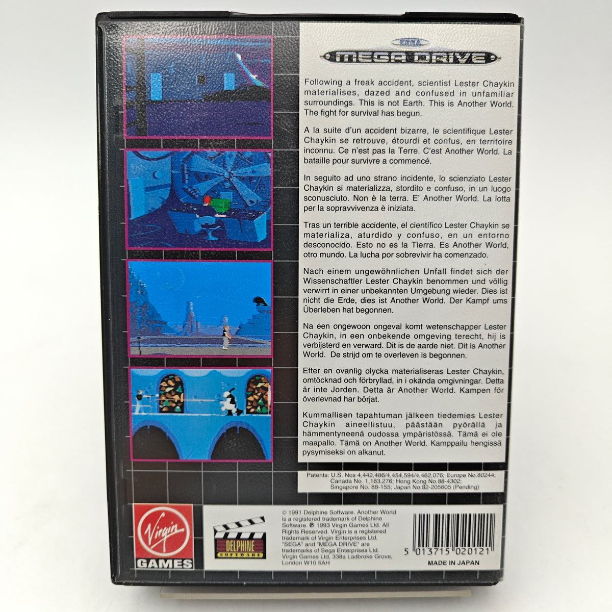 ANOTHER WORLD - MEGA DRIVE