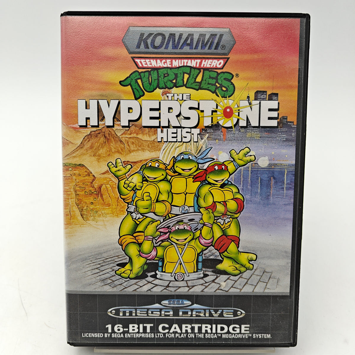 TEENAGE MUTANT HERO TURTLES: THE HYPERSTONE HEIST - MEGA DRIVE