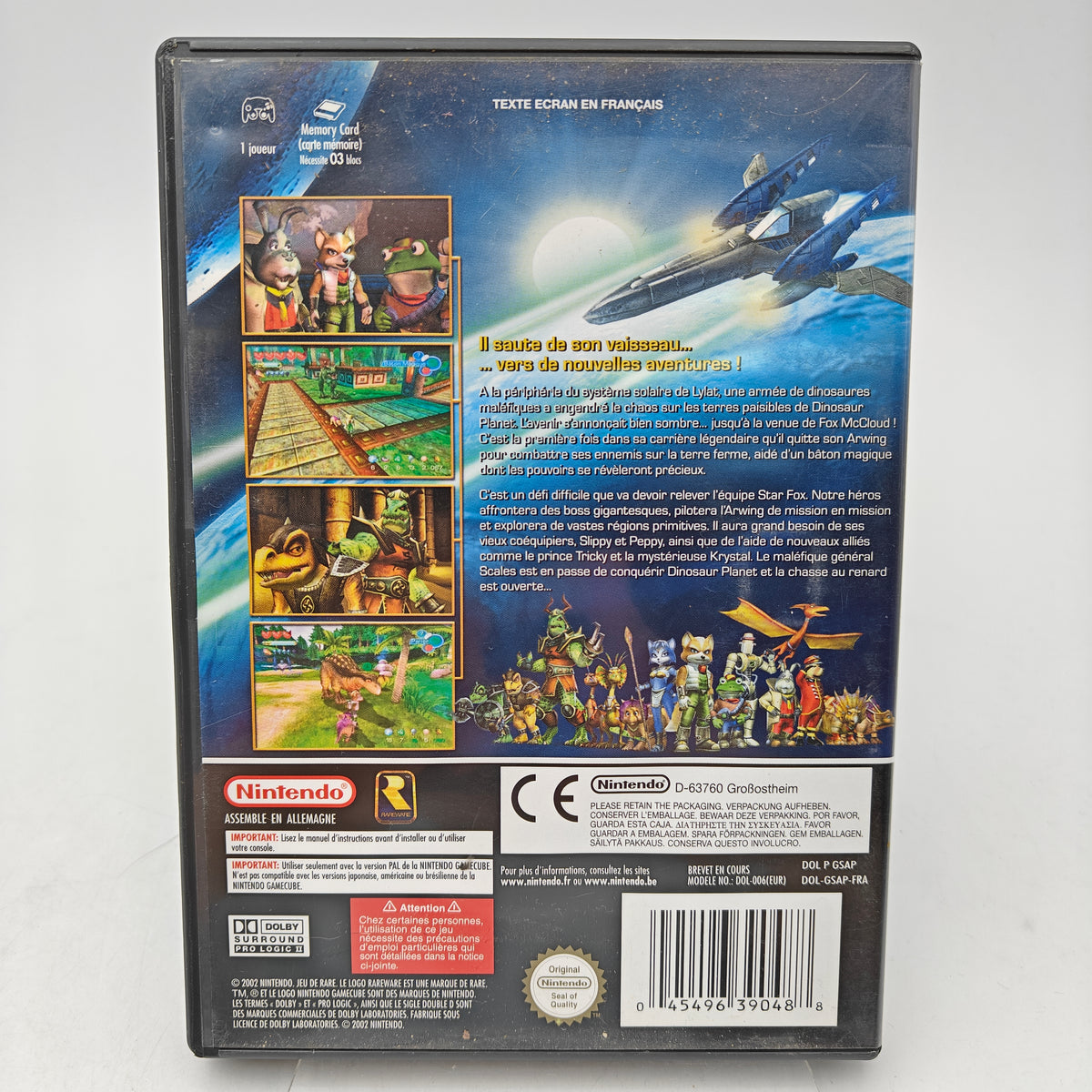STAR FOX ADVENTURES - GAMECUBE