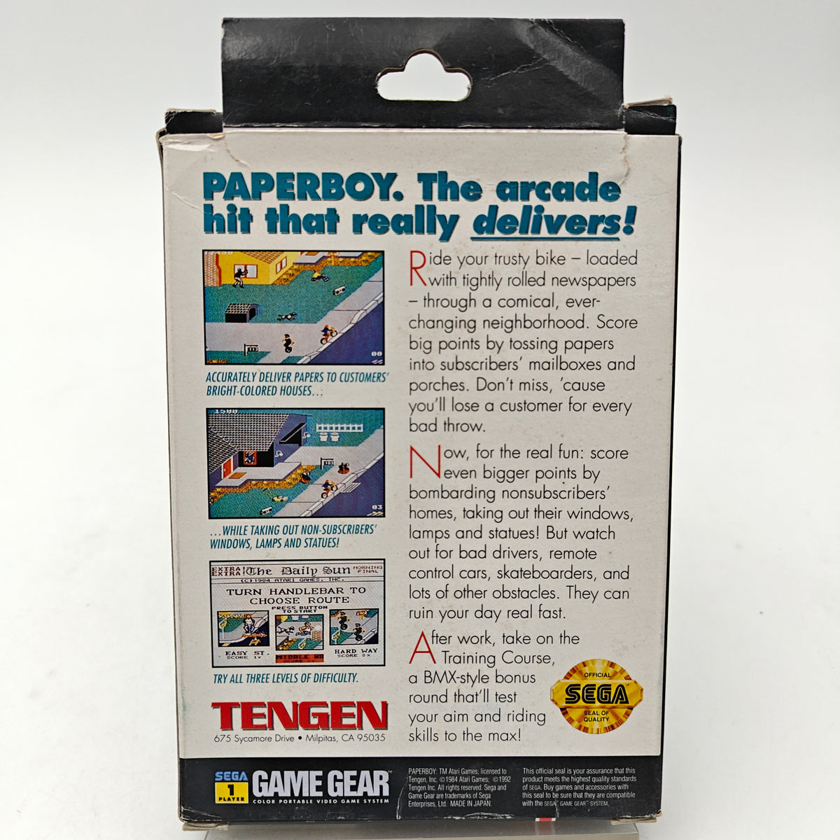 PAPERBOY - GAME GEAR