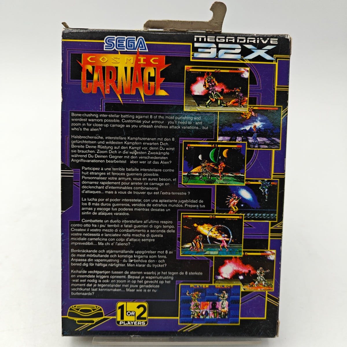 COSMIC CARNAGE - SEGA 32X