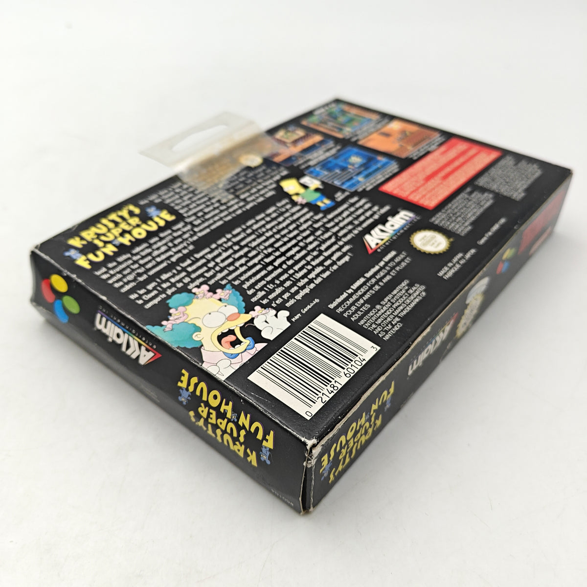 KRUSTY'S SUPER FUN HOUSE - SUPER NINTENDO