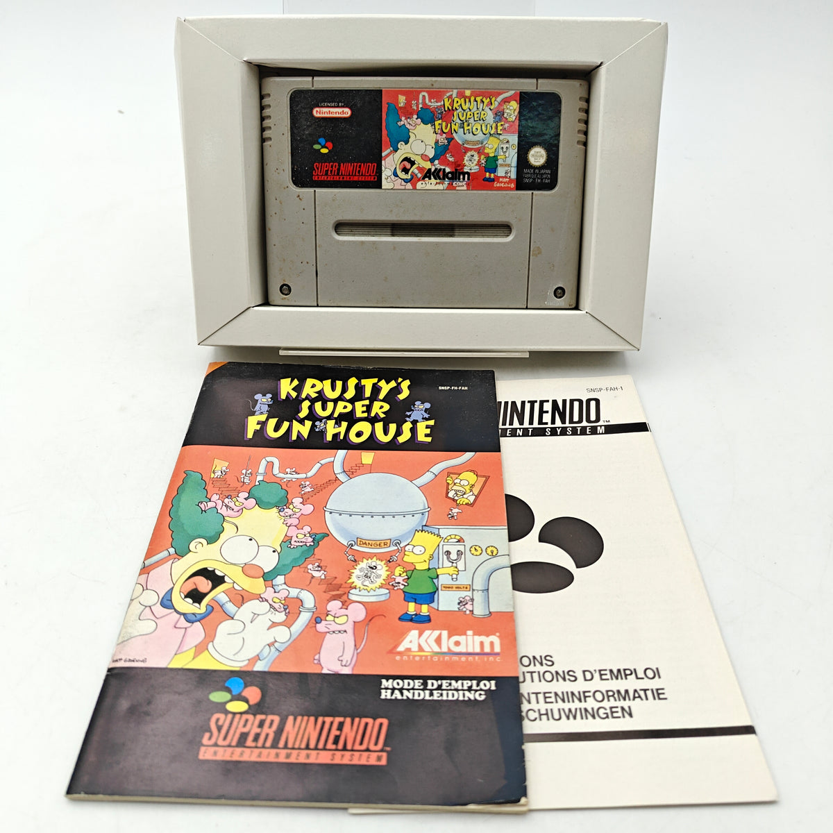 KRUSTY'S SUPER FUN HOUSE - SUPER NINTENDO