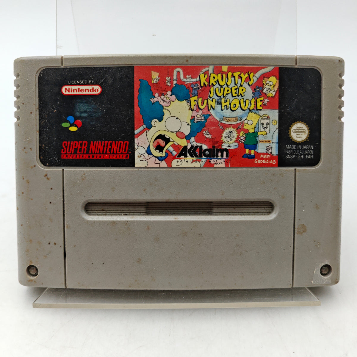 KRUSTY'S SUPER FUN HOUSE - SUPER NINTENDO