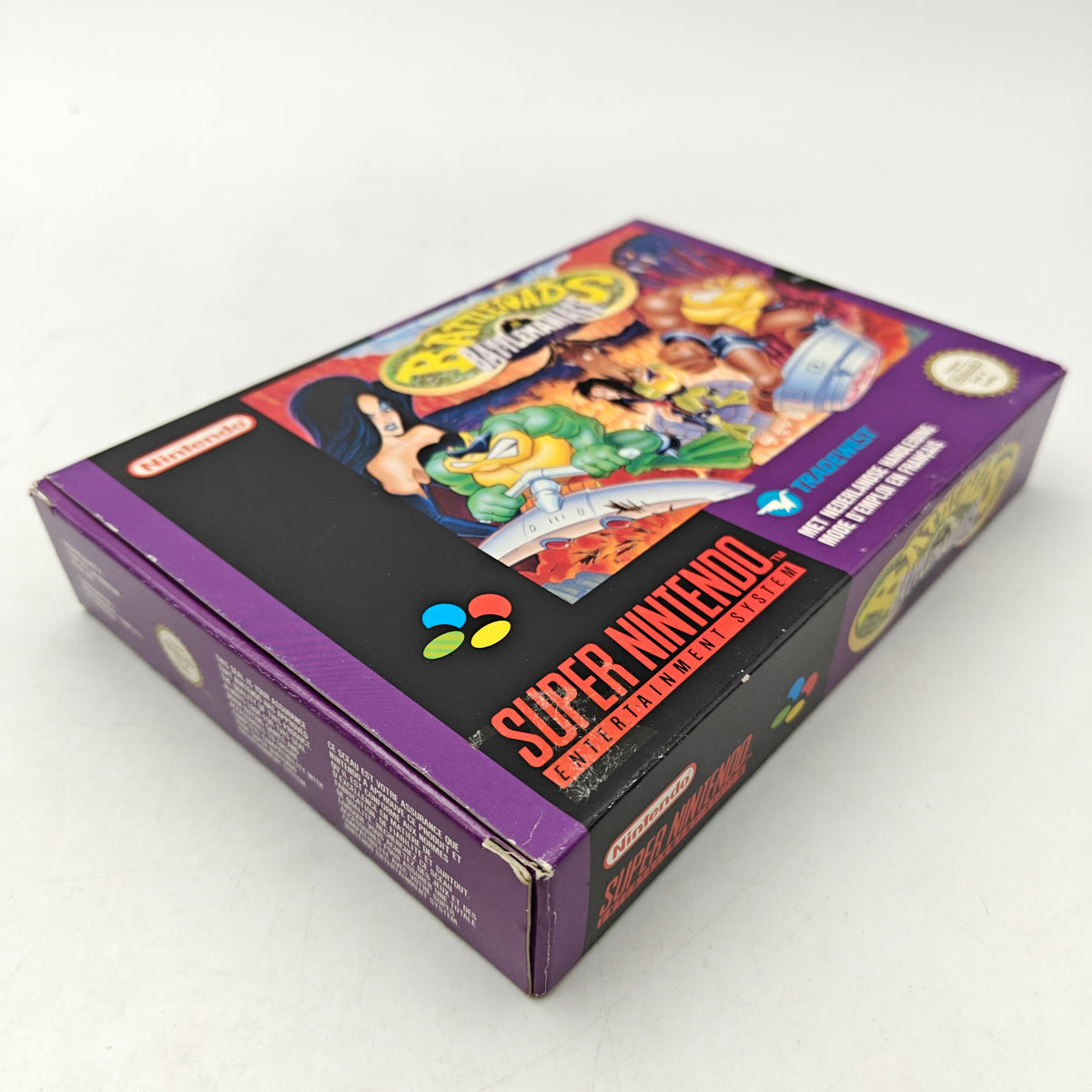 BATTLETOADS IN BATTLEMANIACS - SUPER NINTENDO