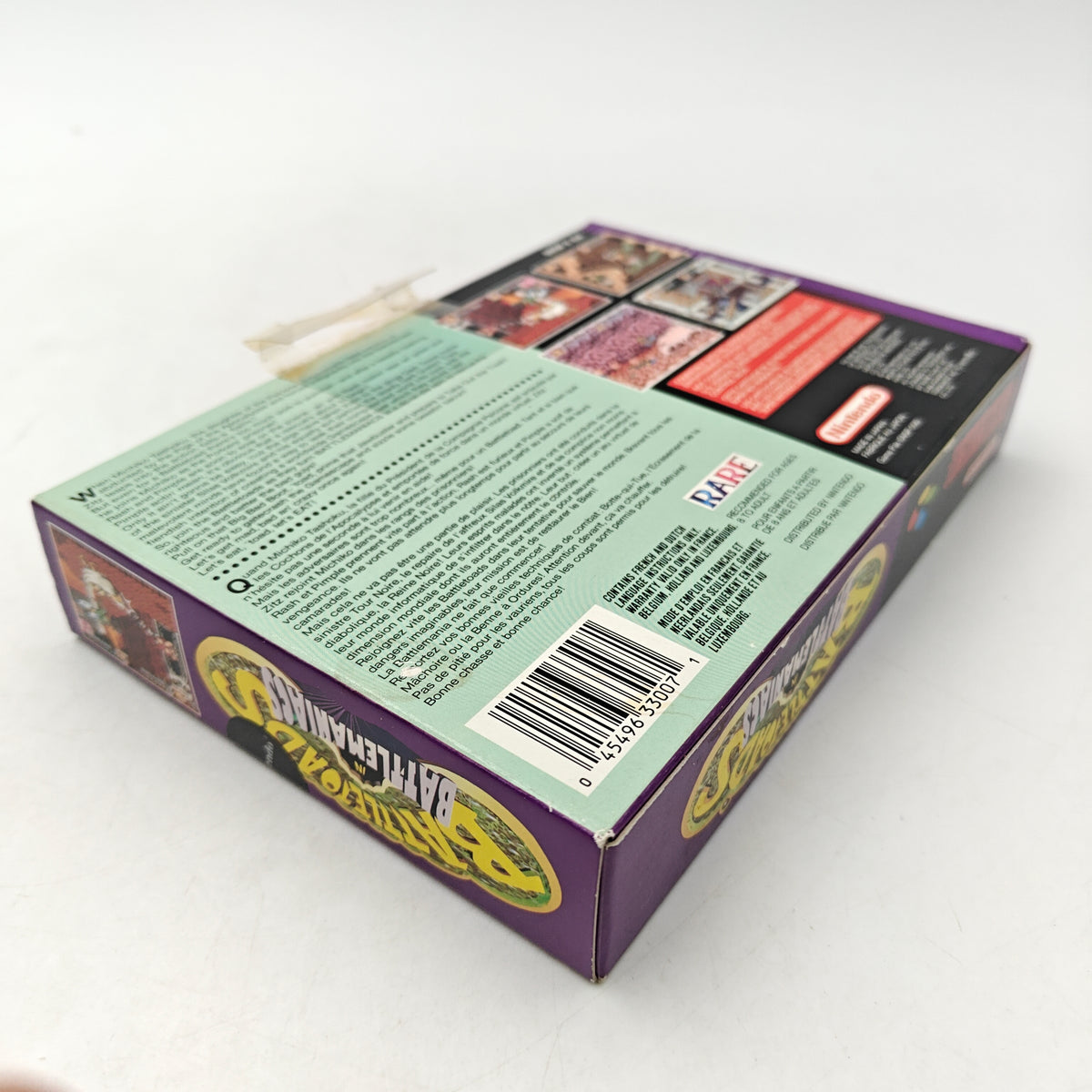 BATTLETOADS IN BATTLEMANIACS - SUPER NINTENDO