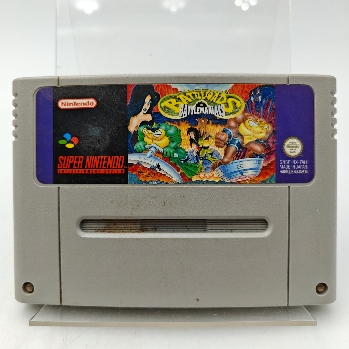 BATTLETOADS IN BATTLEMANIACS - SUPER NINTENDO