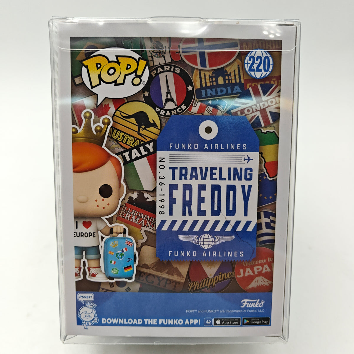 FUNKO - POP 220 - TRAVELING FREDDY